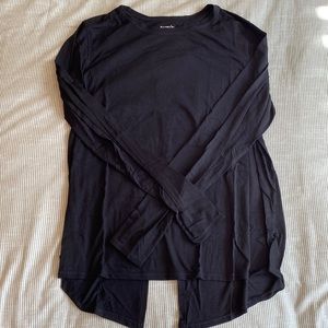 Old Navy - active tie back workout long sleeve